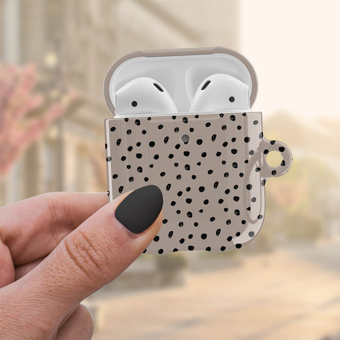 Spotted Dots Custom Name AirPods Case